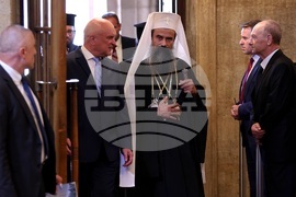 Министерски съвет - Патриарх Данаил - Димитър Главчев - среща
