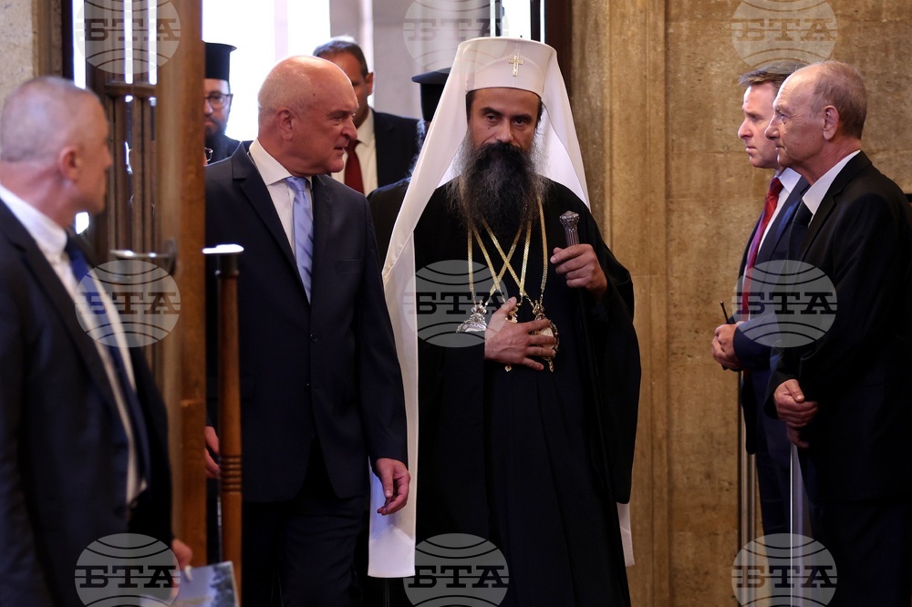 Министерски съвет - Патриарх Данаил - Димитър Главчев - среща