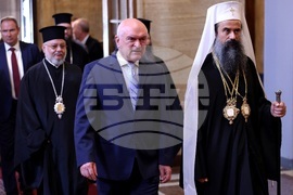 Министерски съвет - Патриарх Данаил - Димитър Главчев - среща