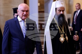 Министерски съвет - Патриарх Данаил - Димитър Главчев - среща