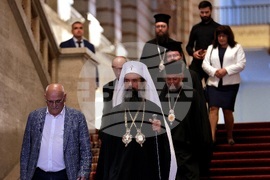 Министерски съвет - Патриарх Данаил - Димитър Главчев - среща