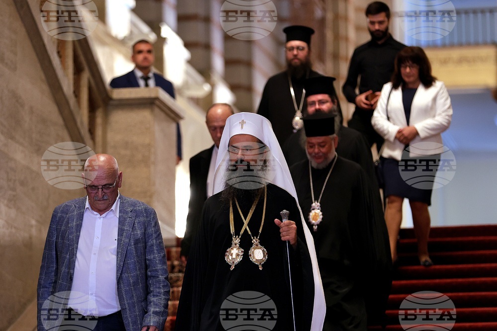 Министерски съвет - Патриарх Данаил - Димитър Главчев - среща