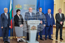 Министерски съвет - Димитър Главчев - брифинг