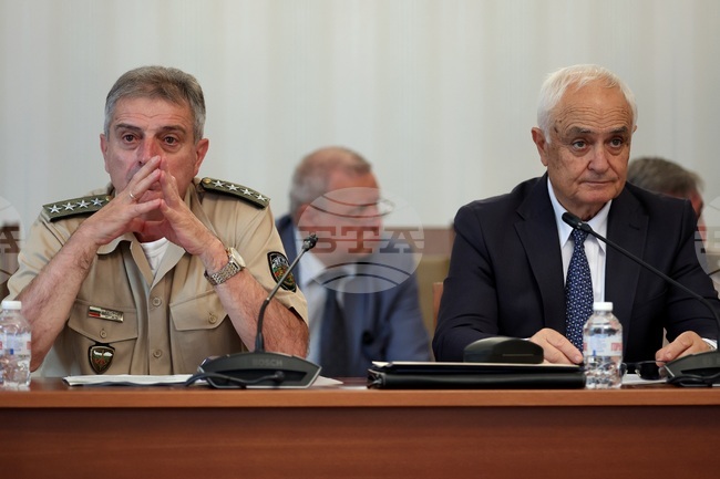 Народно събрание - Комисия по отбрана - заседание