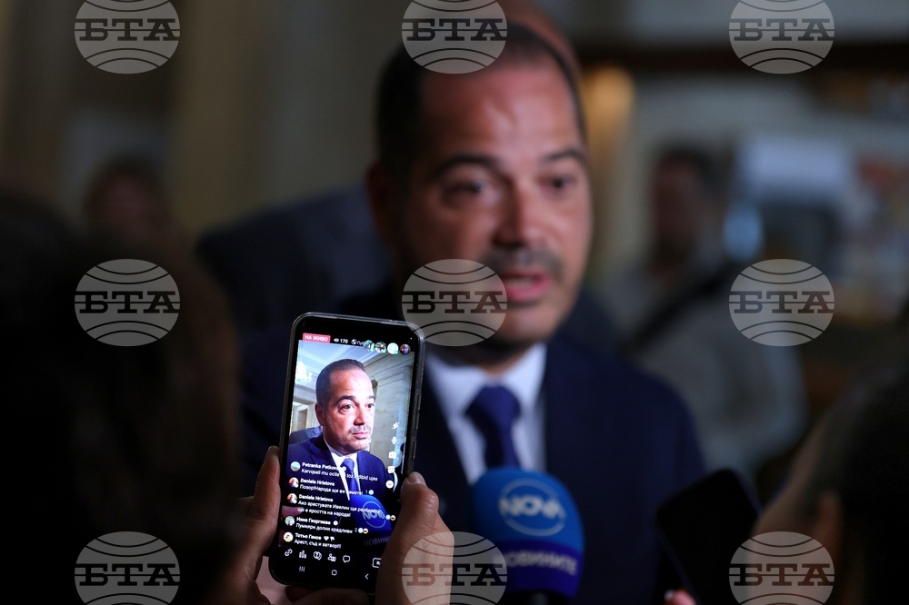 Калин Стоянов - брифинг