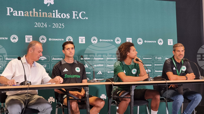 Гърция - футбол - Панатинайкос - пресконференция