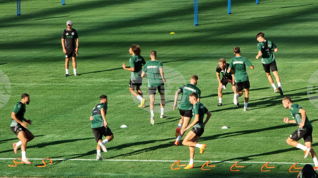 Гърция - Панатинайкос - тренировка