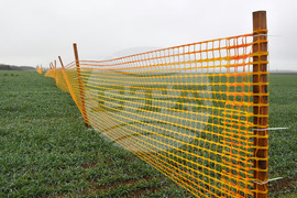 Село Ясеновец - снегозащита