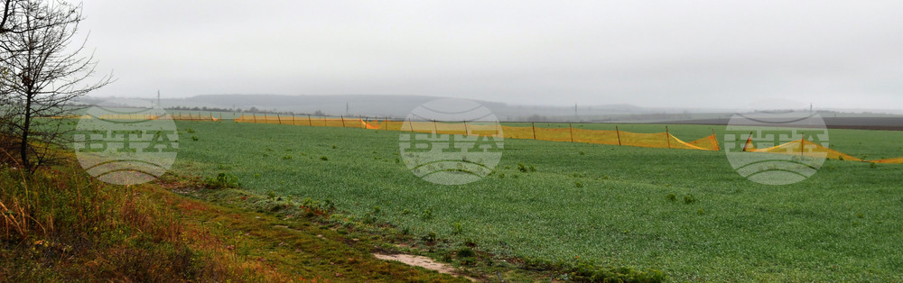 Село Ясеновец - снегозащита