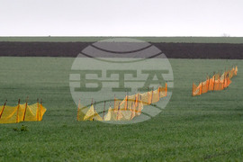 Село Ясеновец - снегозащита