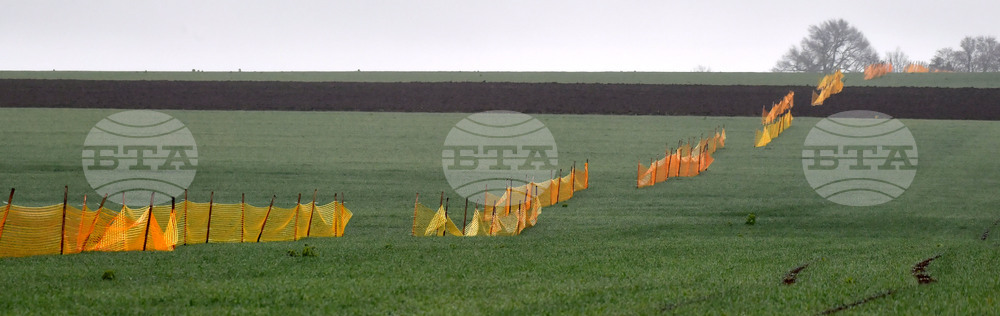 Село Ясеновец - снегозащита