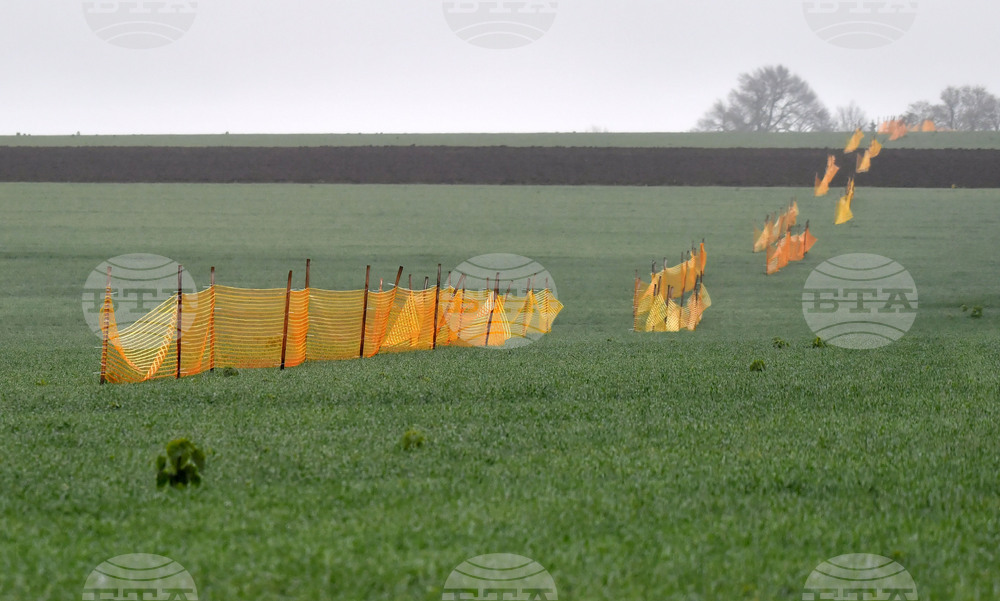 Село Ясеновец - снегозащита