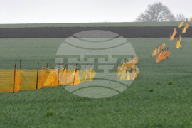 Село Ясеновец - снегозащита