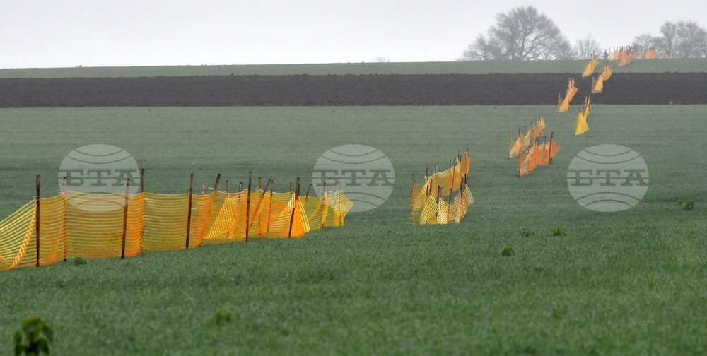 Село Ясеновец - снегозащита