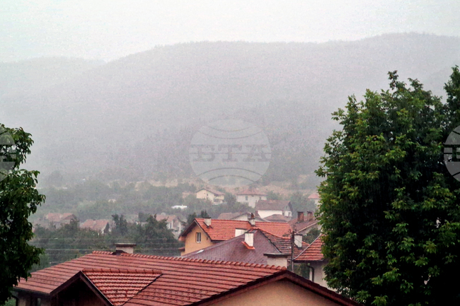 Самоков - дъжд