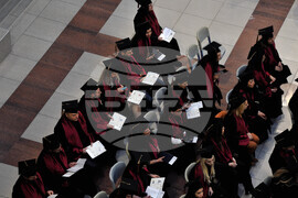 Бургас - БСУ - церемония по връчване на дипломи