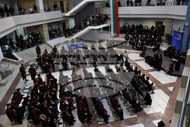 Бургас - БСУ - церемония по връчване на дипломи