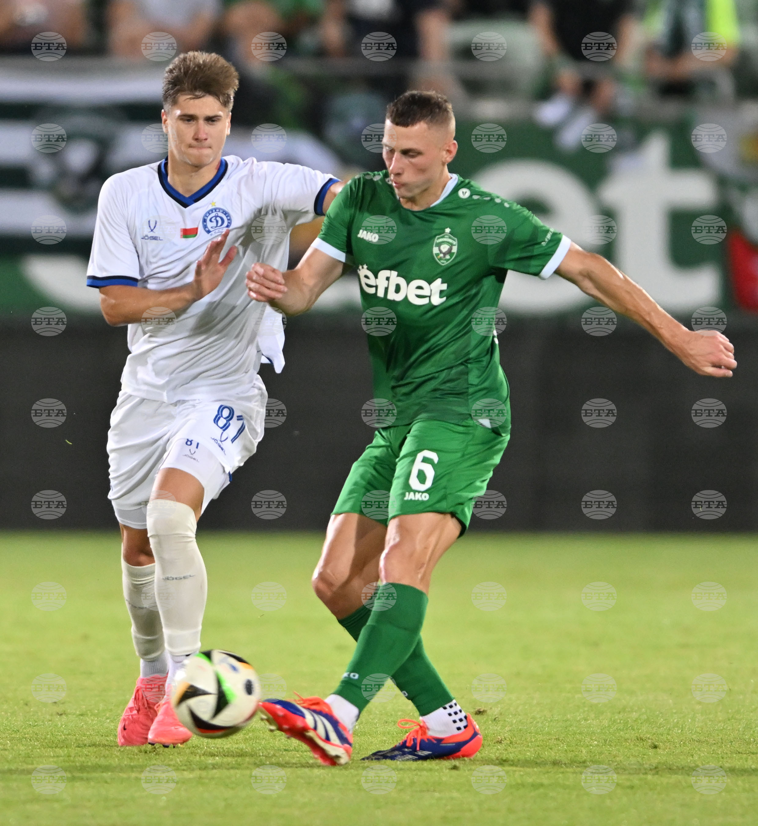 Разград - футбол - Лудогорец - Динамо (Минск)