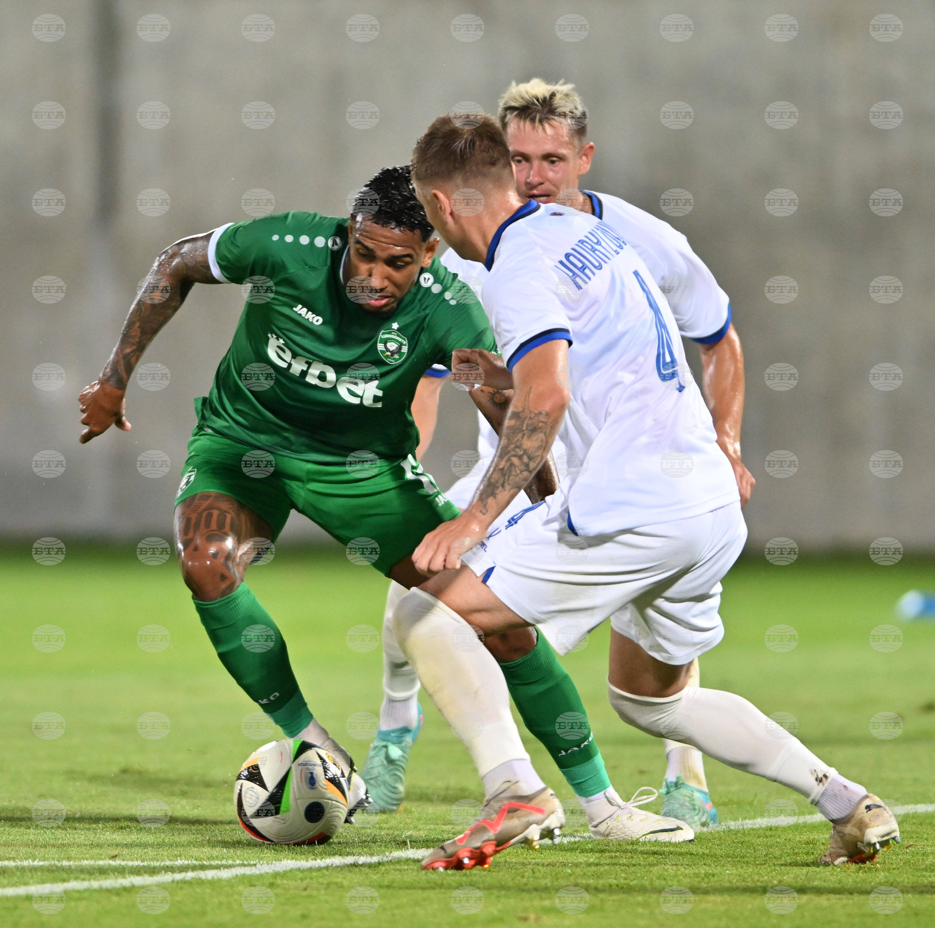 Разград - футбол - Лудогорец - Динамо (Минск)