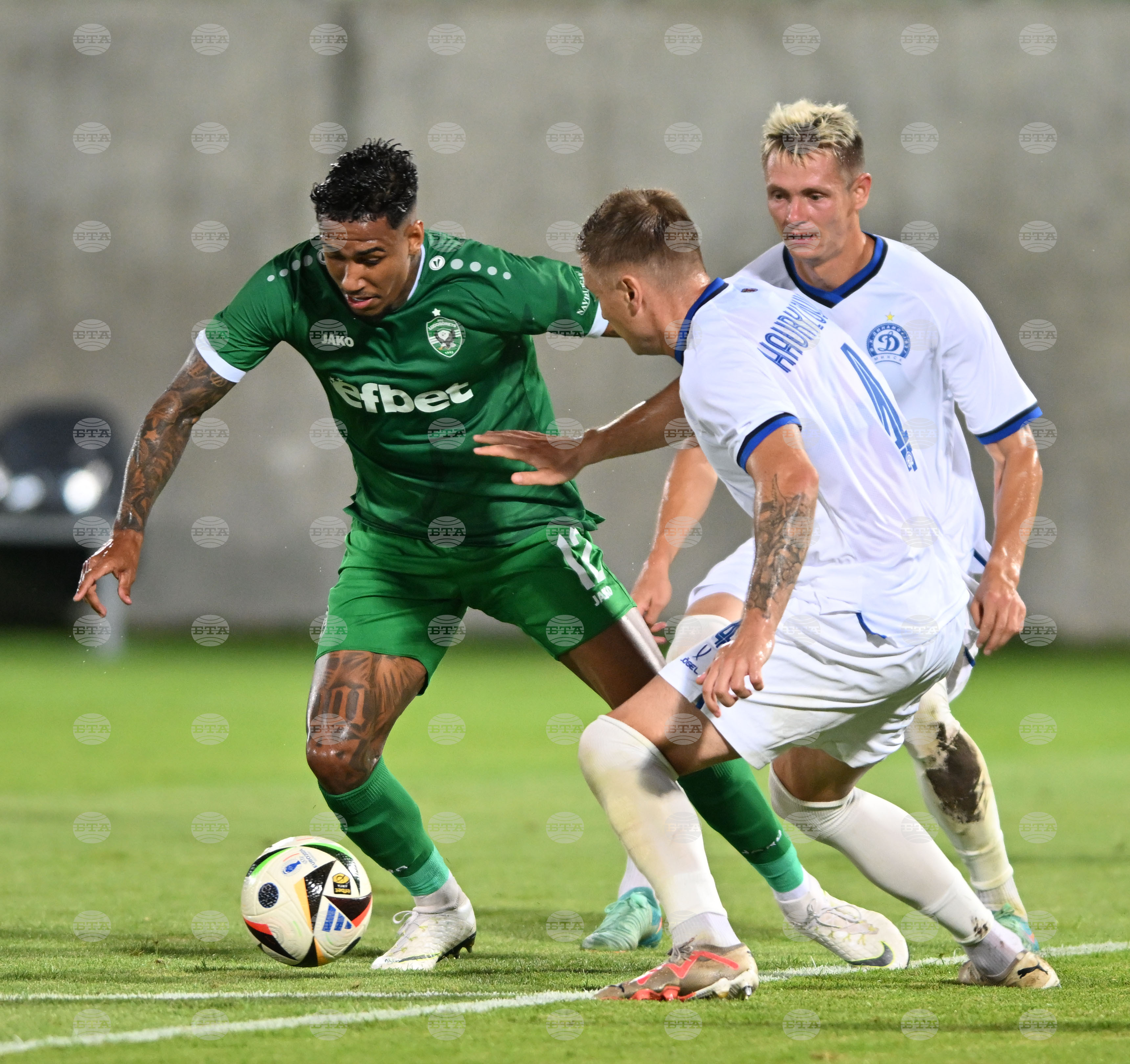 Разград - футбол - Лудогорец - Динамо (Минск)