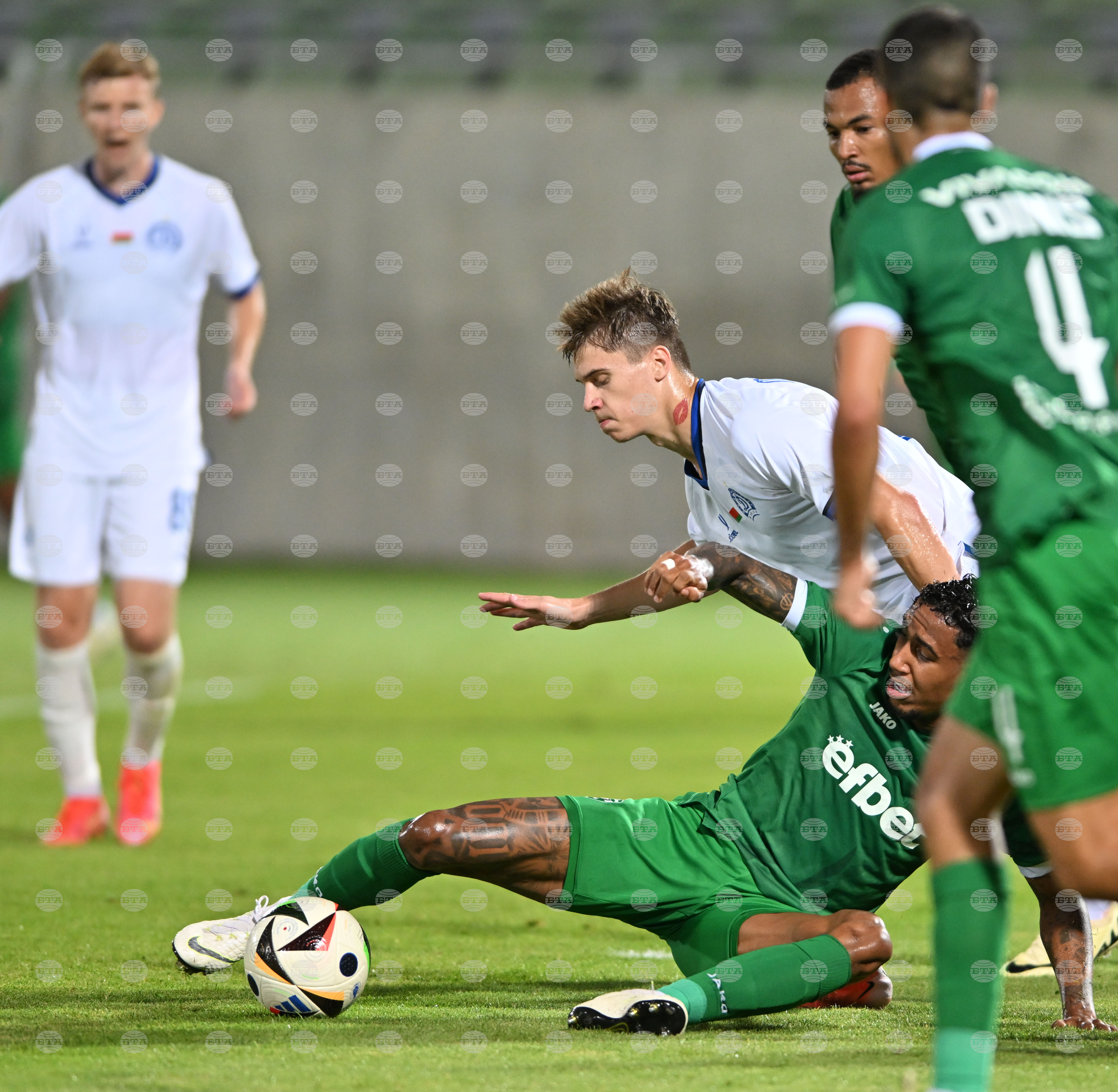 Разград - футбол - Лудогорец - Динамо (Минск)