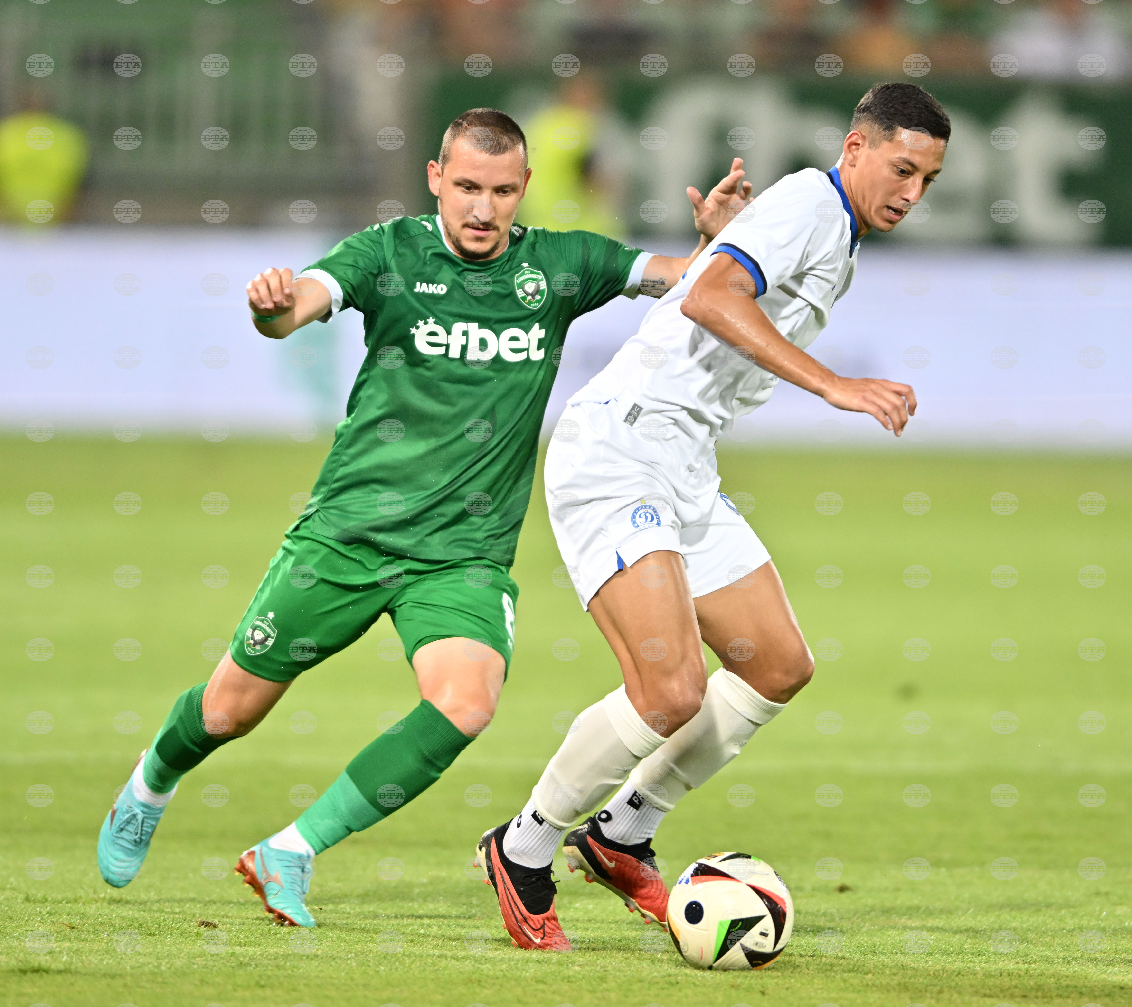 Разград - футбол - Лудогорец - Динамо (Минск)