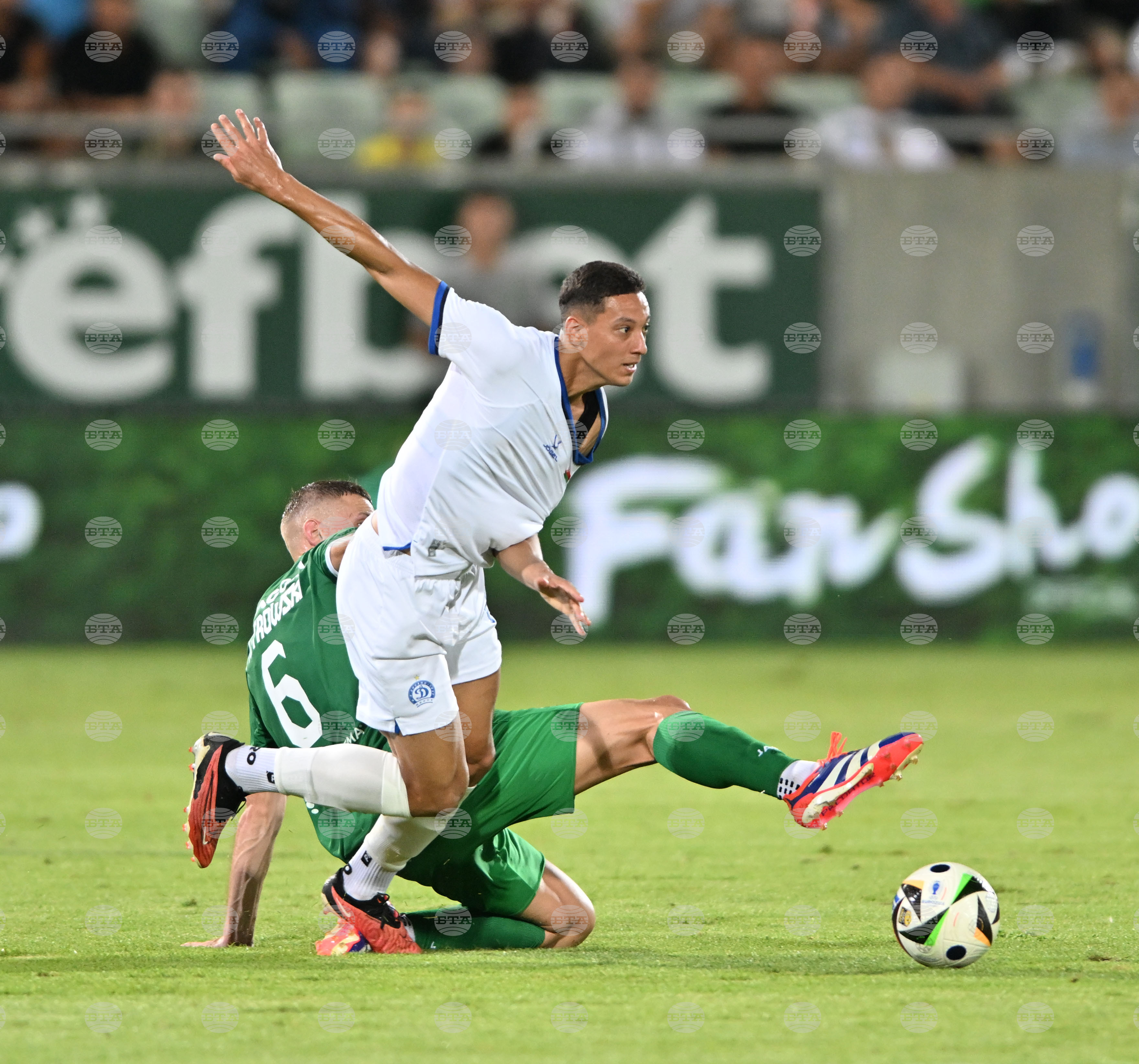 Разград - футбол - Лудогорец - Динамо (Минск)