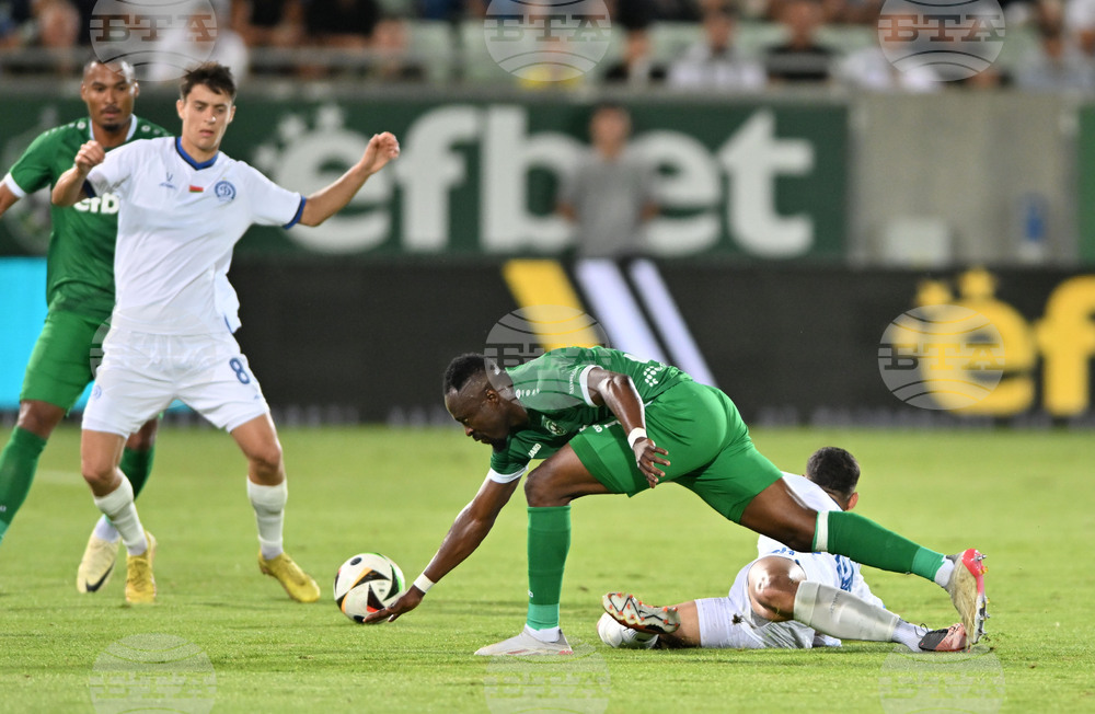 Разград - футбол - Лудогорец - Динамо (Минск)