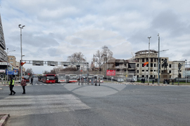 Република Северна Македония - градския транспорт - протест