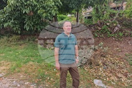 Планина Славянка - границата с Гърция - пожар