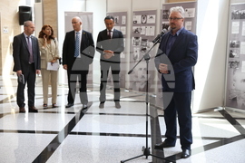 Народно събрание - фотодокументална изложба „Праведникът Димитър Пешев“