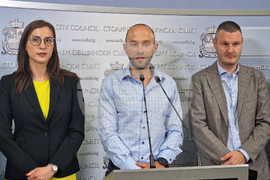 Столична община - ПП -ДБ-СС - брифинг