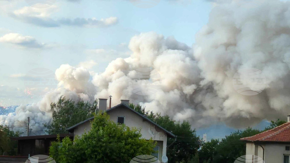 Елин Пелин - склад за фойерверки и други пиротехнически средства - взрив