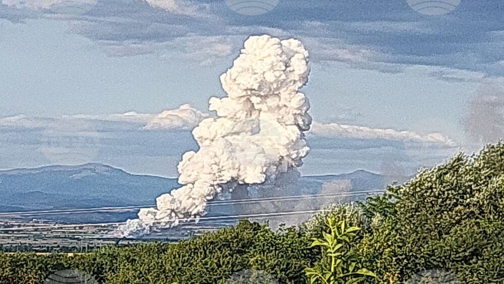Елин Пелин - склад за фойерверки и други пиротехнически средства - взрив