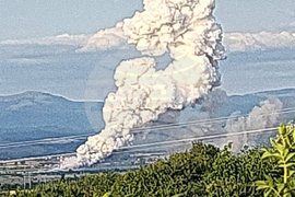 Елин Пелин - склад за фойерверки и други пиротехнически средства - взрив