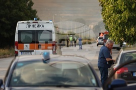 Елин Пелин - пожар - склад за фойерверки