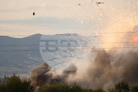 Елин Пелин - пожар - склад за фойерверки