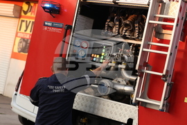 Елин Пелин - пожар - склад за фойерверки