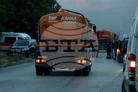 Елин Пелин - пожар - склад за фойерверки