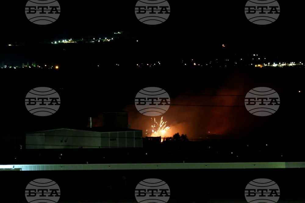 Елин Пелин  - склад за фойерверки - пожар