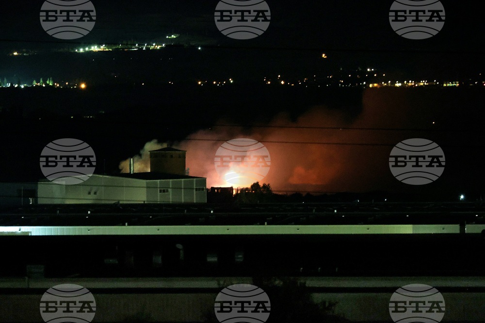 Елин Пелин  - склад за фойерверки - пожар