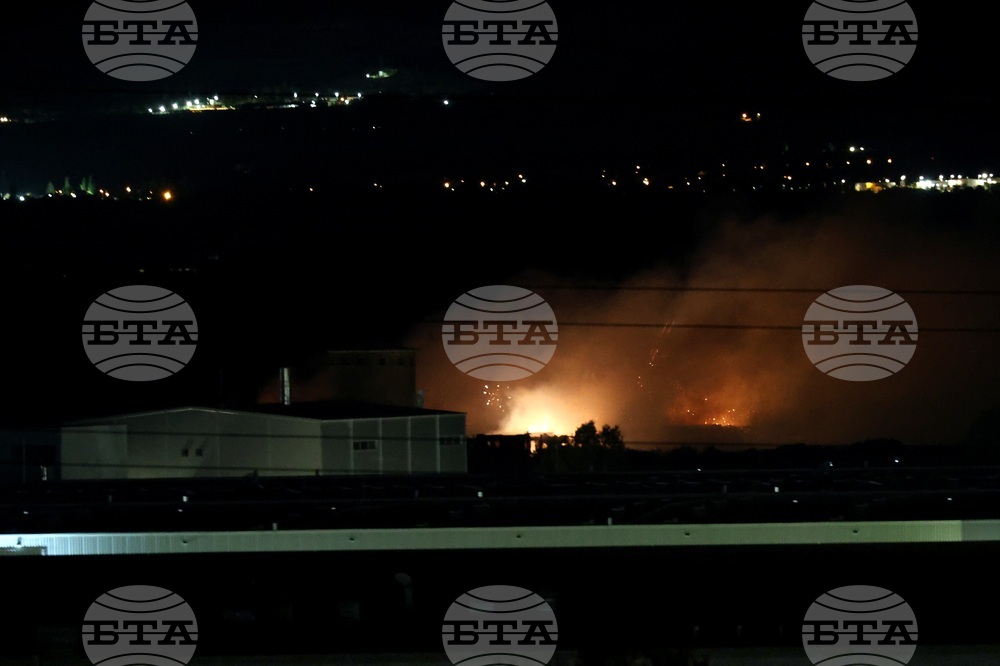 Елин Пелин  - склад за фойерверки - пожар