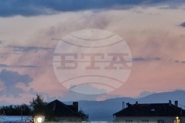 Село Гара Елин Пелин  - пожар - склад