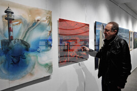 Бургас - библиотека - изложба