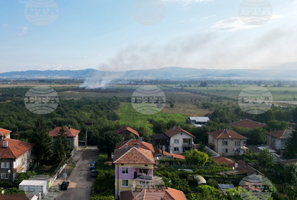 Елин Пелин - склад за фойерверки - пожар