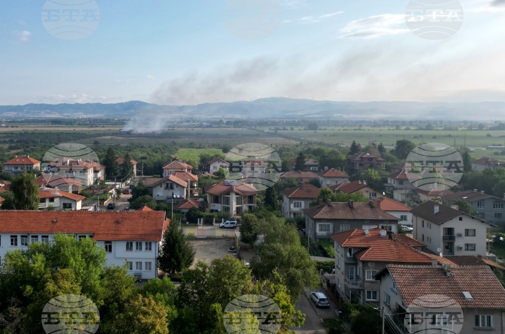 Елин Пелин - склад за фойерверки - пожар