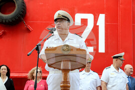 Варна - научноизследователския кораб „Св. св. Кирил и Методий“  - церемония