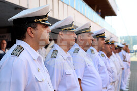 Варна - научноизследователския кораб „Св. св. Кирил и Методий“  - церемония