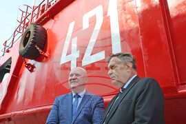 Варна - научноизследователския кораб „Св. св. Кирил и Методий“  - церемония