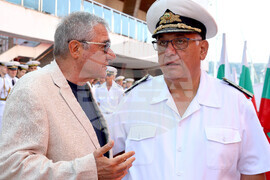 Варна - научноизследователския кораб „Св. св. Кирил и Методий“  - церемония